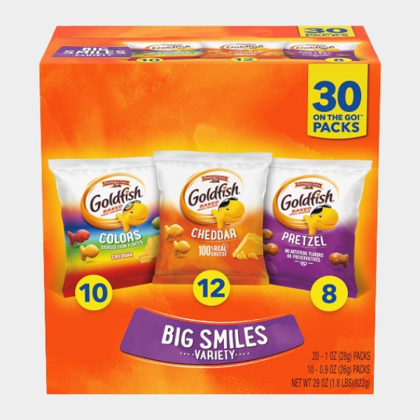 5.jpg Goldfish Crackers Big Smiles Variety Pack - Image 1