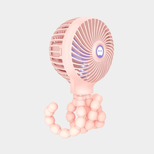 baby-6.jpg TRELC Mini Handheld Stroller Fan for Office Room Car Traveling BBQ Gym - Image 1